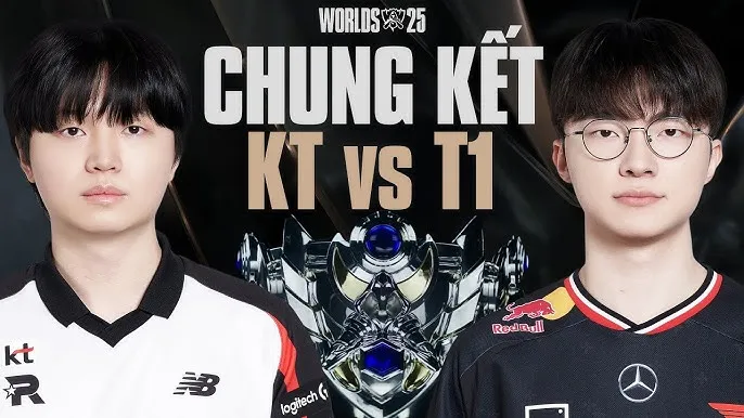 CKTG 2025 - Đại chiến viễn thông T1 vs KT